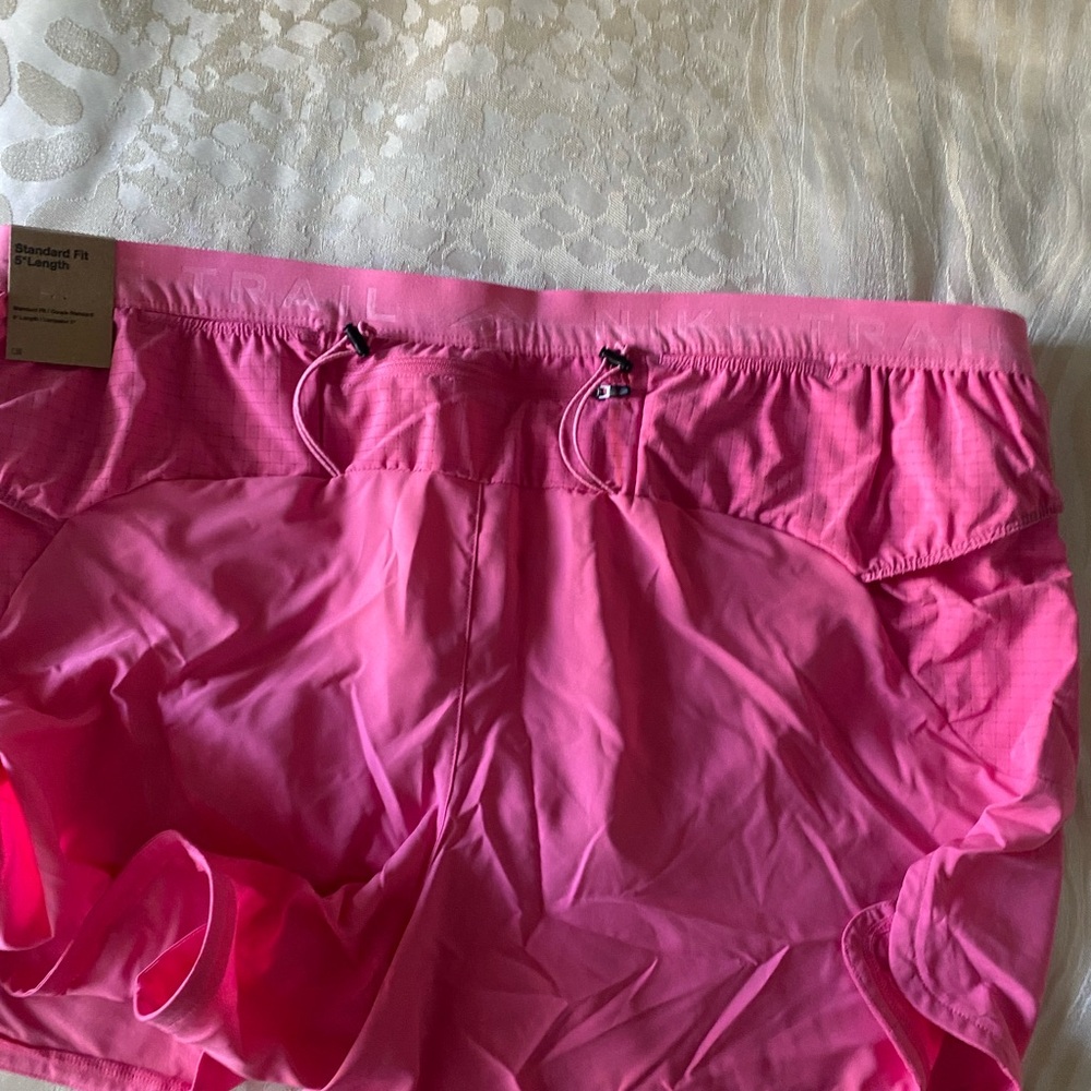 NIKE MEN'S TRAIL SECOND SUNRISE DRI-FIT 5" BRIEF-LINED RUNNING SHORTS - Picture 9 of 10